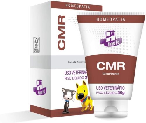 Pomada Cicatrizante Homeopet para Cães e Gatos 60g