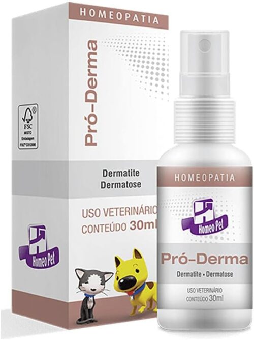 Terapia Homeopet Doenças da Pele Pró-Derma para Cães 30ml