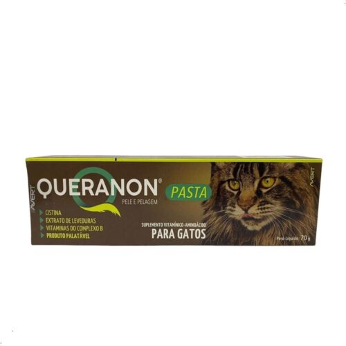 Suplemento Vitamínico Queranon para Massa de Gato 70g