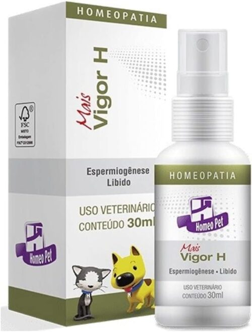 Homeopet Mais Vigor H para o Estímulo da Reprodução de Cães e Gatos 30ml