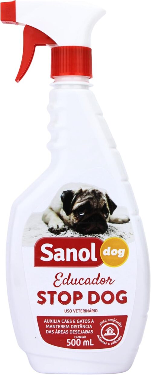 Sanol Dog Educador Para Cães Stop Dog 500 Ml Branco