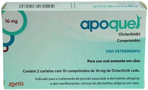 Apoquel 16mg Para Cachorros 20 comprimidos