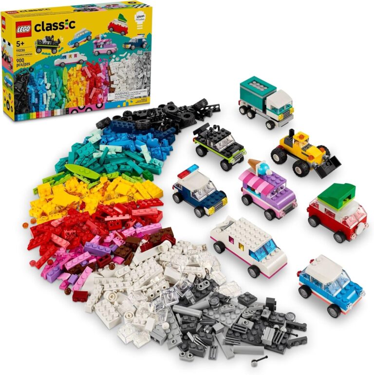 Conjunto-LEGO-LEGO-Classic-11036-Veiculos-Criativos-900-pecas