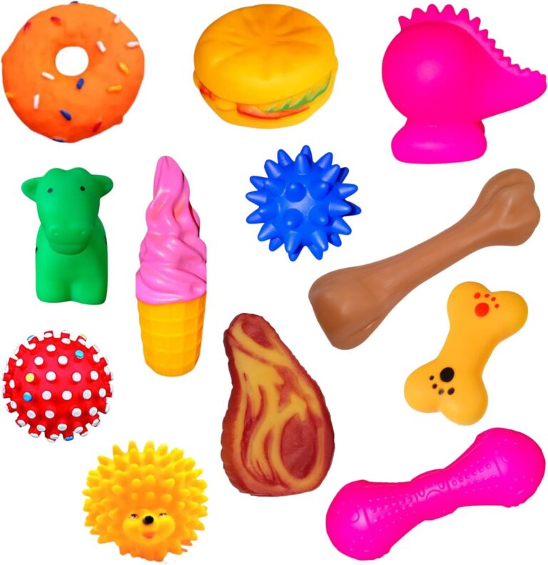 Elo-Imports-Kit-12-Brinquedos-Sonoros-de-Borracha-Premium-para