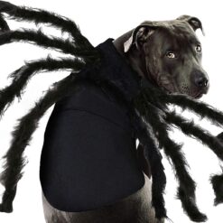 Fantasia de Halloween para animais de estimação, cães, aranhas, cosplay, roupas para animais de estimação, cães, Halloween, tema de cachorros, fantasia de festa para cães médios e grandes