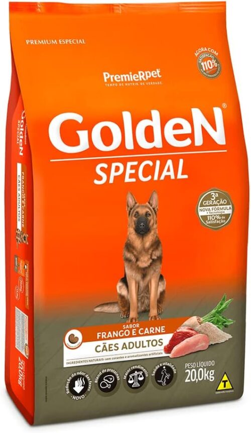 Golden Special Cães Adultos 20kg