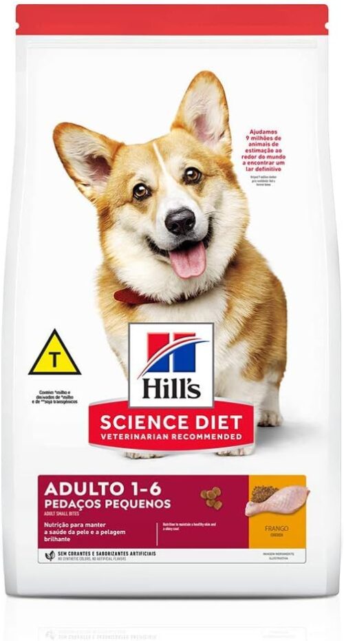 Hill's Science Diet Ração Para Cães Adultos Pedaços Pequenos 6Kg