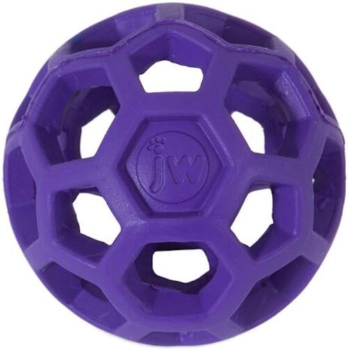 JW Bola Holee Roller Jumbo Roxo Para Cães Para Cães Roxo