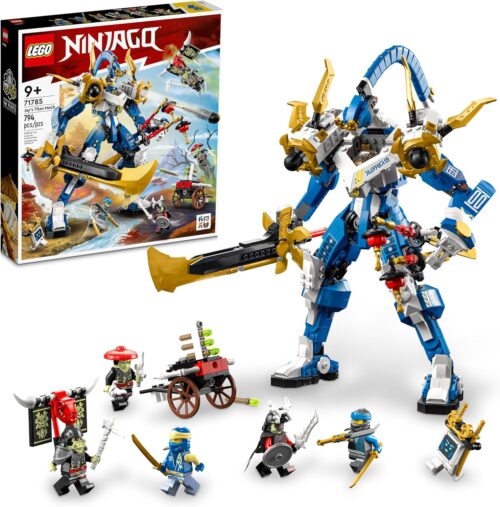 LEGO NINJAGO Robô Titã do Jay 71785; Conjunto de Construção (794 Peças)