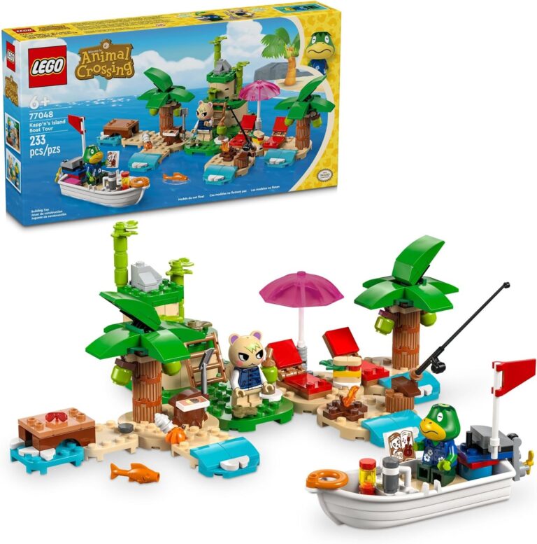 LEGO-Set-Animal-Crossing-77048-Passeio-de-barco-do-Kappn