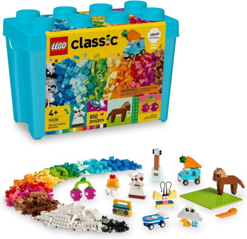 LEGO Set LEGO Classic 11038 Caixa de Peças Criativas Vibrantes 850 peças