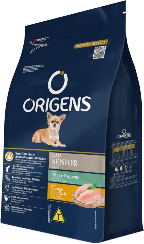 ORIGENS CAO SÊNIOR MINI/PEQ10,1KG