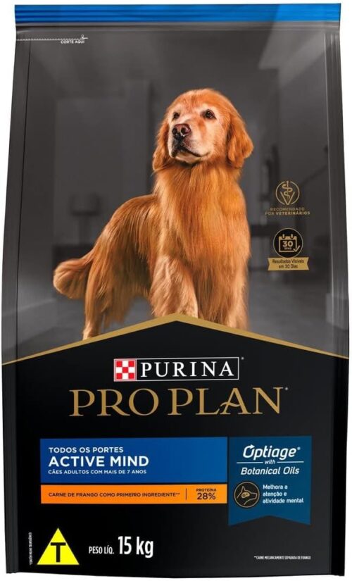 PURINA Pro Plan Ração Cães Idosos Pro Plan Mente Ativa 15Kg