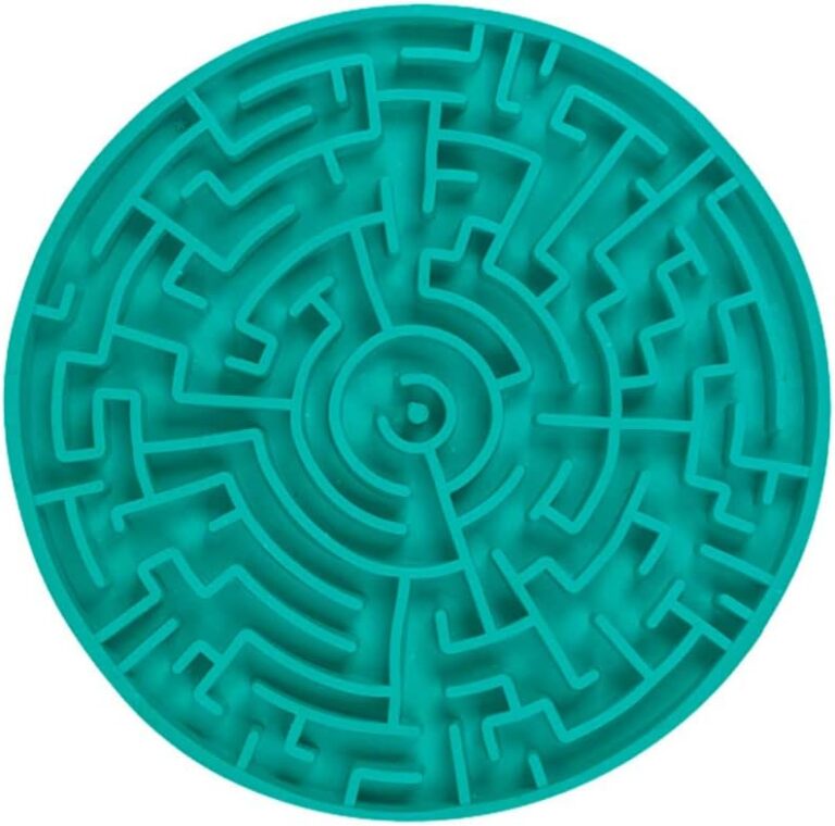 Pet-Games-Labirinto-Verde-Agua-M-Tapete-Para-Lamber-E-Comedouro
