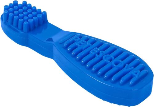 Pet Games Mordedor Super Resistente Escova Nylon para Cães, Tamanho P, Azul