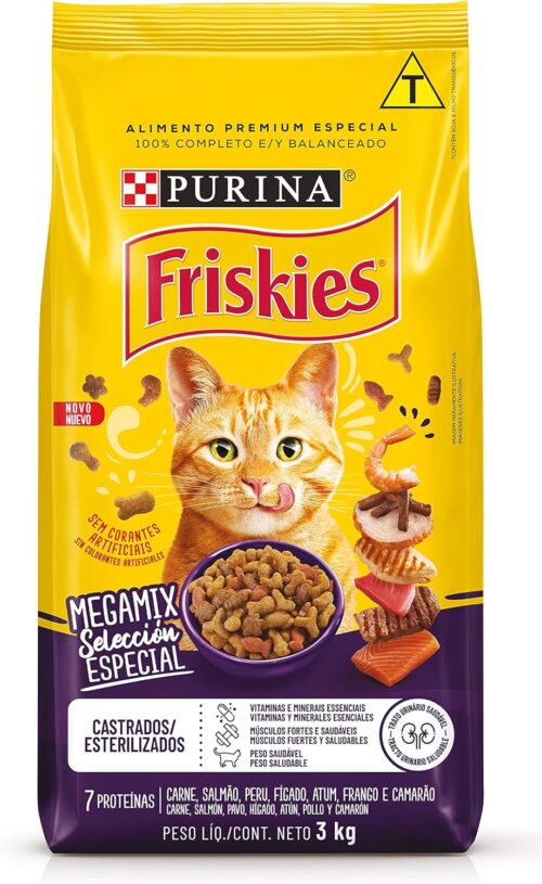 Purina Friskies Friskies Megamix Castrados 3Kg