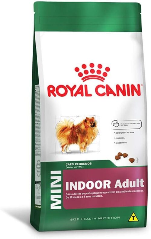 ROYAL CANIN Ração Royal Canin Mini Indoor Cães Adultos 1Kg Royal Canin Adulto - Sabor Outro