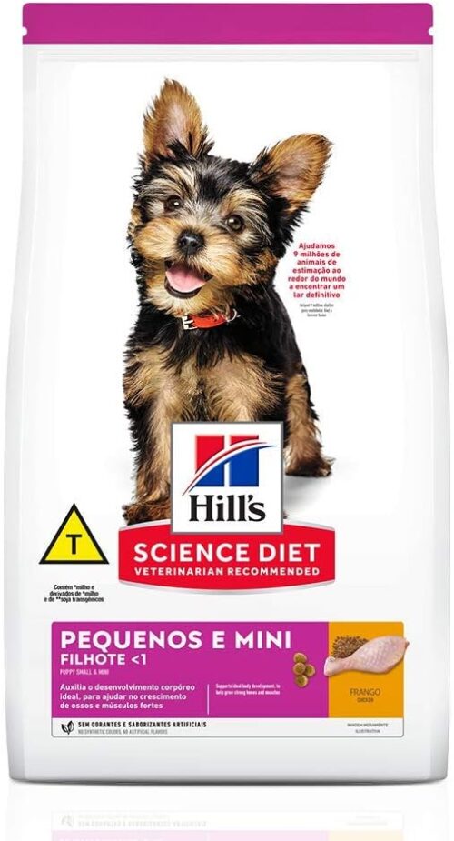 Ração Hill's Science Diet para Cães Filhotes Pequenos e Mini 6kg