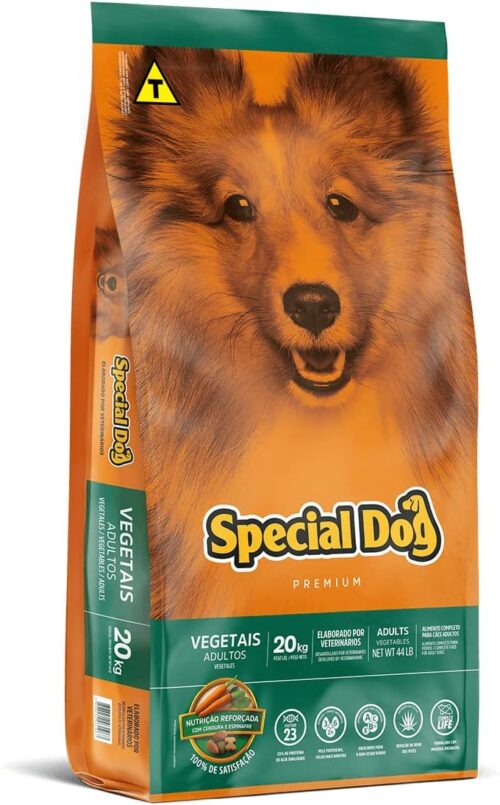 Ração Special Dog Vegetais Adultos 20Kg