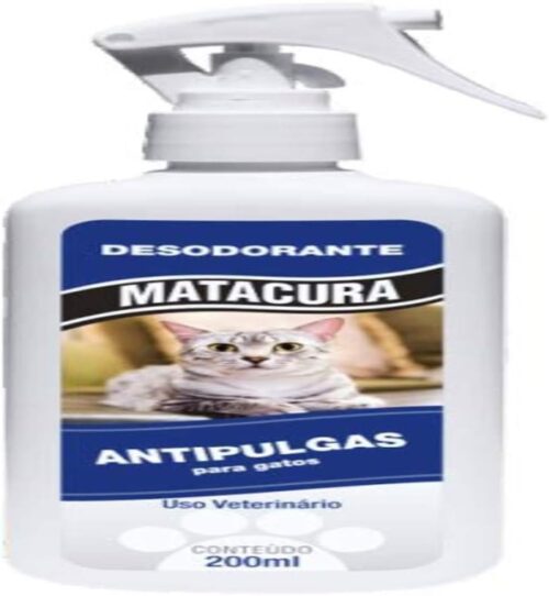 Spray Desodorante Antipulgas Gato Matacura, 200 ml