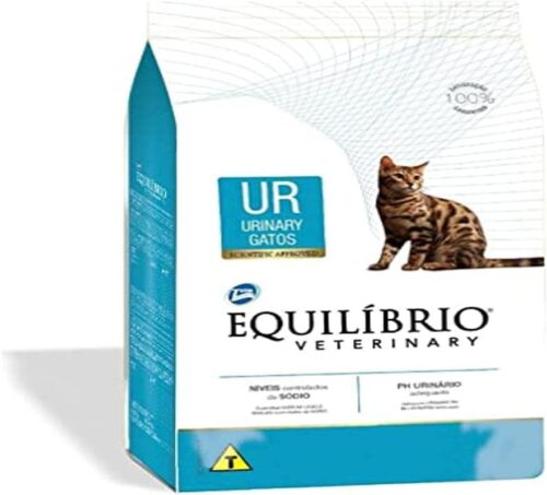 Equilíbrio Veterinary Gatos Ração Equilíbrio Veterinary Para Gatos Urinário 2Kg