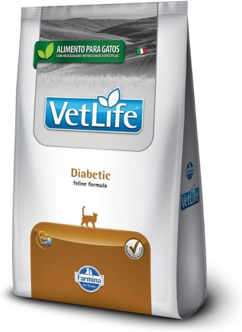 Farmina Vet Life Diabético para Gatos Adultos de Todas as Raças 2Kg