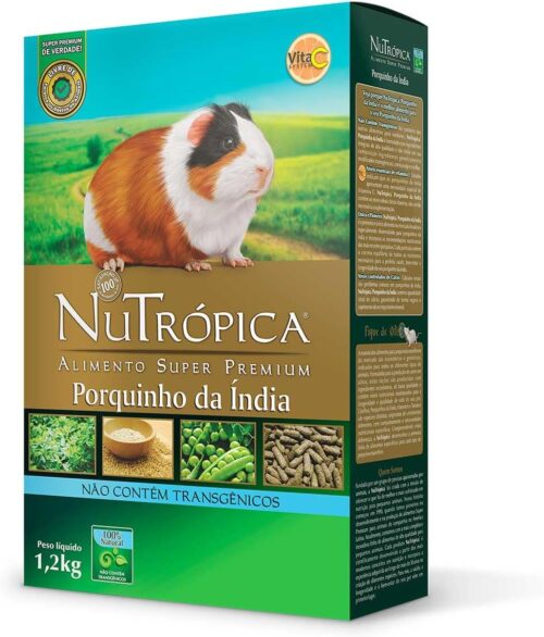 Nutrópica Ração Nutropica Porquinho Da Índia Natural Adulto 1.2Kg