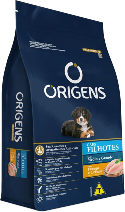 ORIGENS CAO FILH MED/GRANDE 15KG