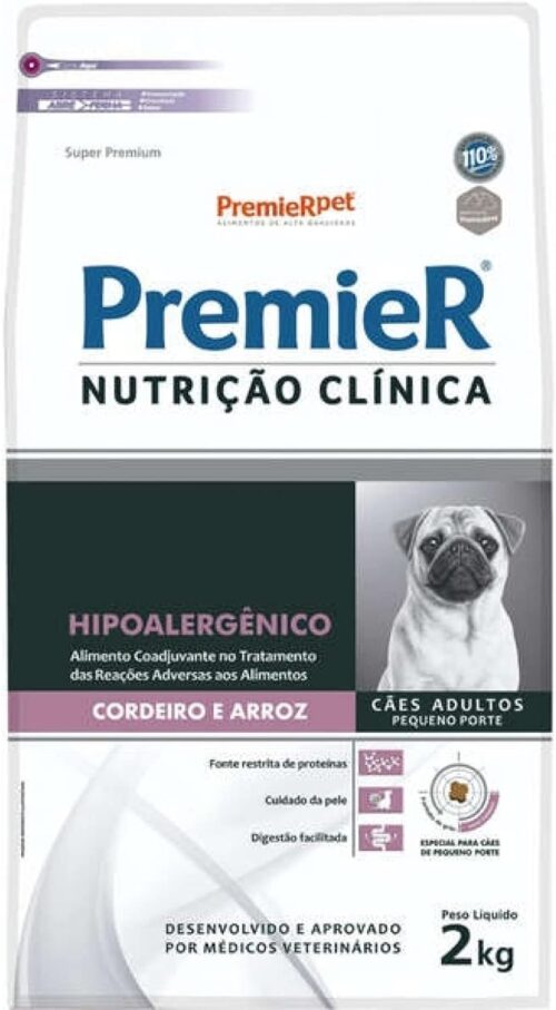 PREMIER HIPOALERGÊNICO CAES 2KG