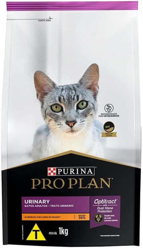 PURINA Pro Plan Ração Trato Urinário Saudável Pro Plan Gatos Frango 3Kgs