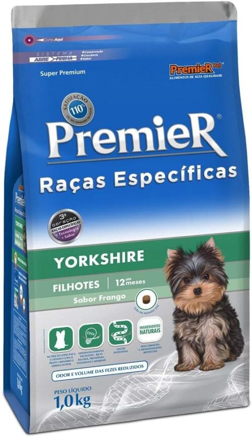 Premier Pet Ração Premier Raças Específicas Yorkshire Para Cães Filhotes - 1Kg Filhotes