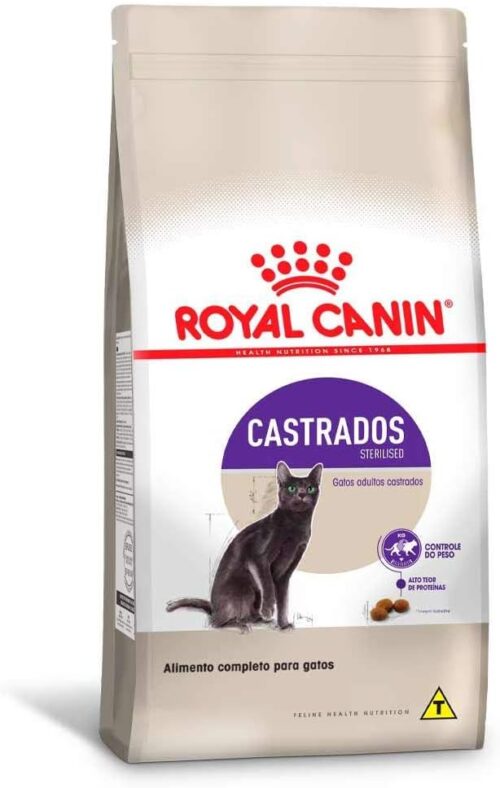 ROYAL CANIN Ração Royal Canin Esterilizada Para Gatos Adultos Castrados - 10 1Kg