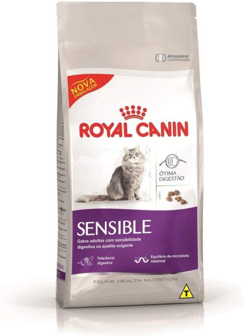 ROYAL CANIN Ração Royal Canin Sensible Gatos Adultos 400G Royal Canin Raça Adulto