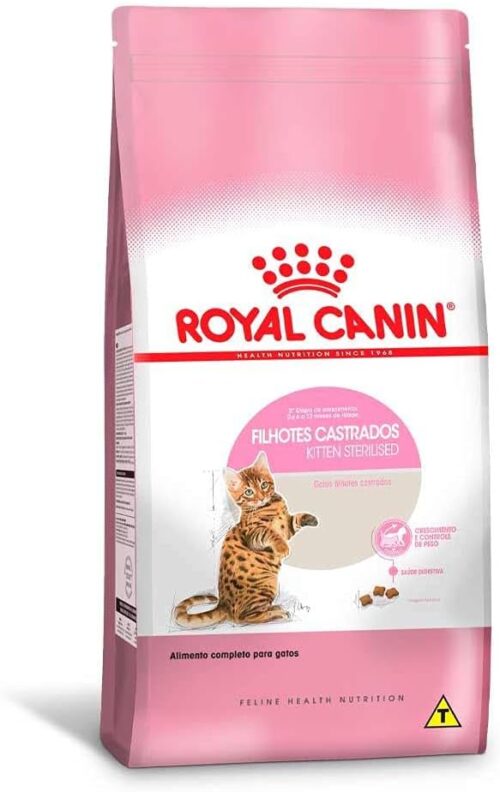 Ração Royal Canin Esterilizada, Gatos Filhotes 1,5kg Royal Canin Raça Adulto