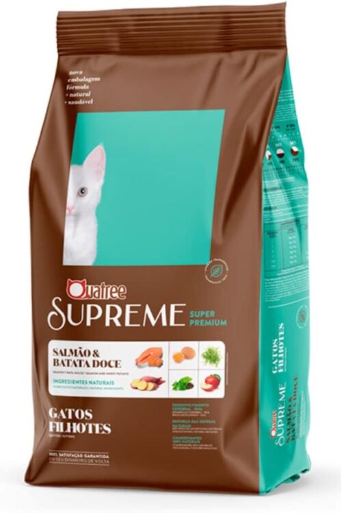 Ração Salmão Supremo Gatos Filhotes - 10,1Kg