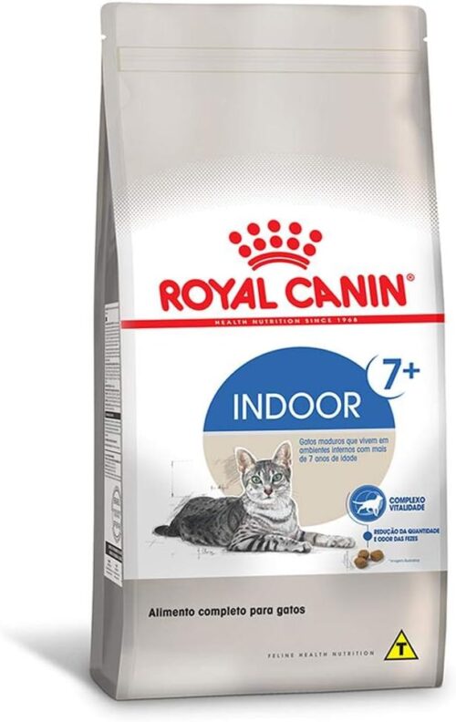 Royal Canin Indoor 7+ Ração para Gatos Adultos - 1,5Kg