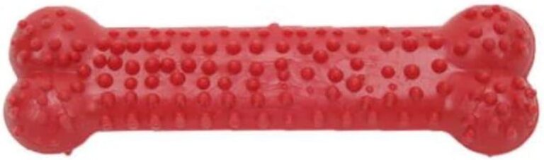 Furacão Pet Osso Plaque Ataque Borracha com Cravo N.3 para Cães Tamanho G, cores sortidas
