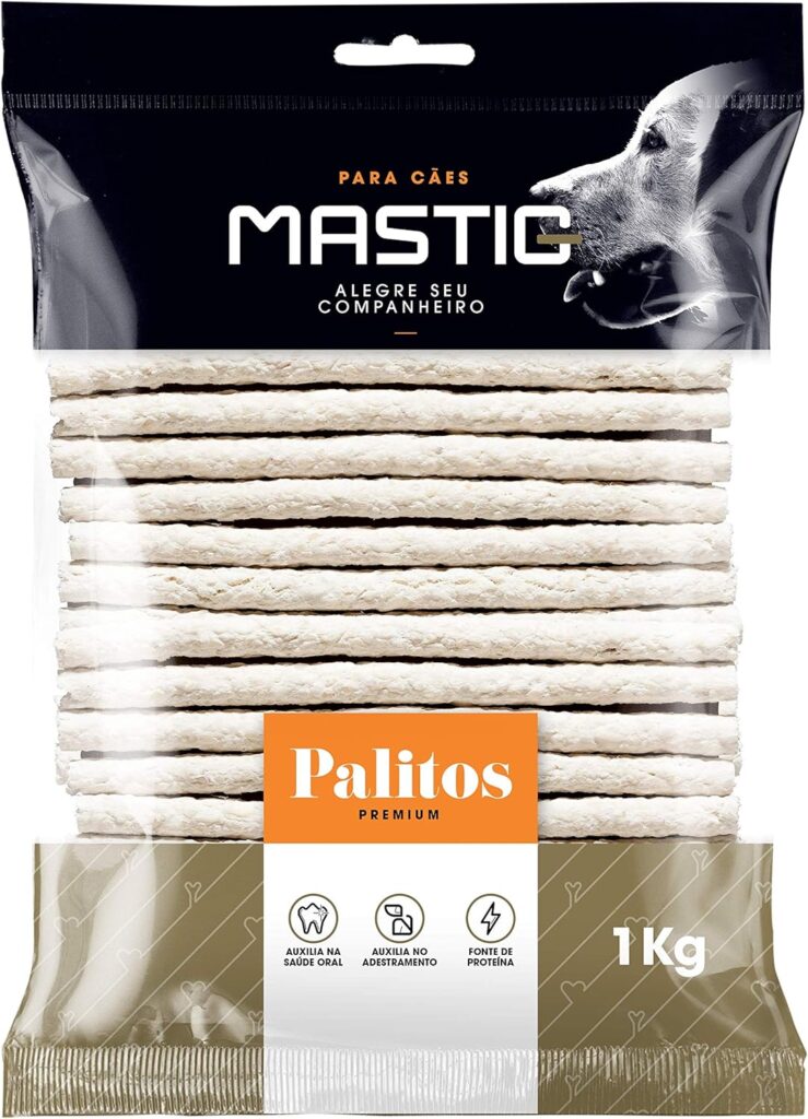 Mastig palito natural 8mmx5 '' 1kg